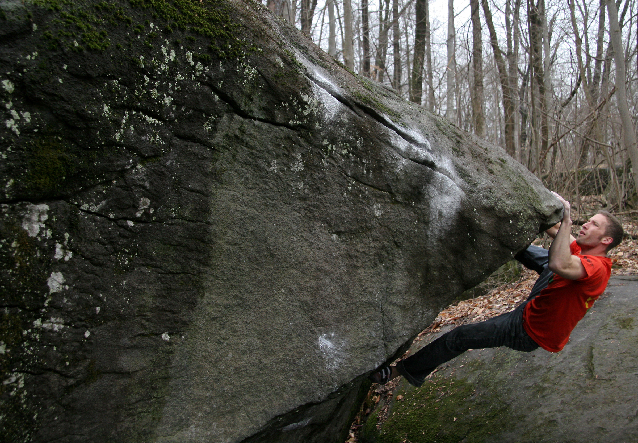 Bouldering, the hottest trend in climbing, gets a local following